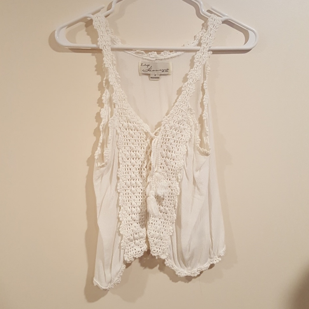 Crochet tank top